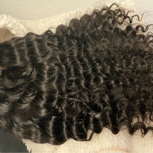 Luxurious Black Curly Hair Extensions